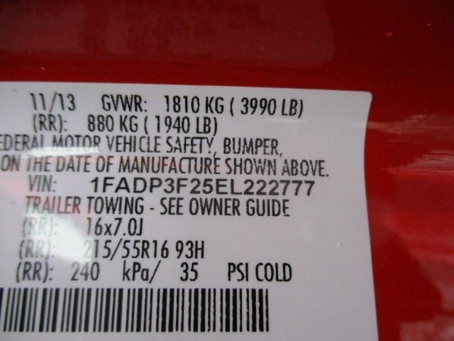 Driver Grille Cover Mounted Lower S Model Fits 12-14 FOCUS 1506104