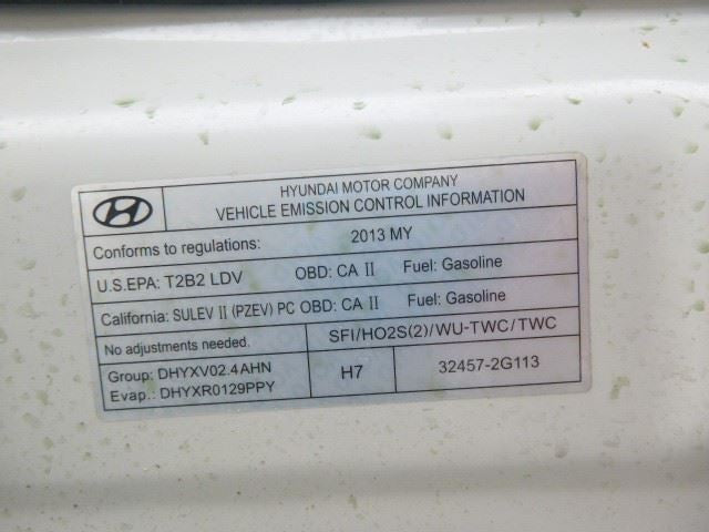 Passenger Headlight VIN C 5th Digit Hybrid Fits 11-15 SONATA 1744964