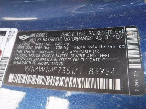Intercooler Convertible Fits 07-15 MINI COOPER 1045746