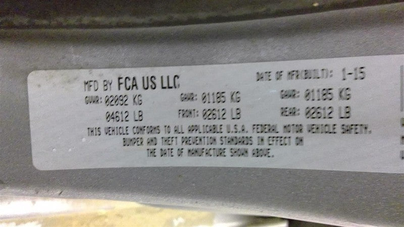 Fuse Box Engine Compartment Sedan Fits 15 200 1703149