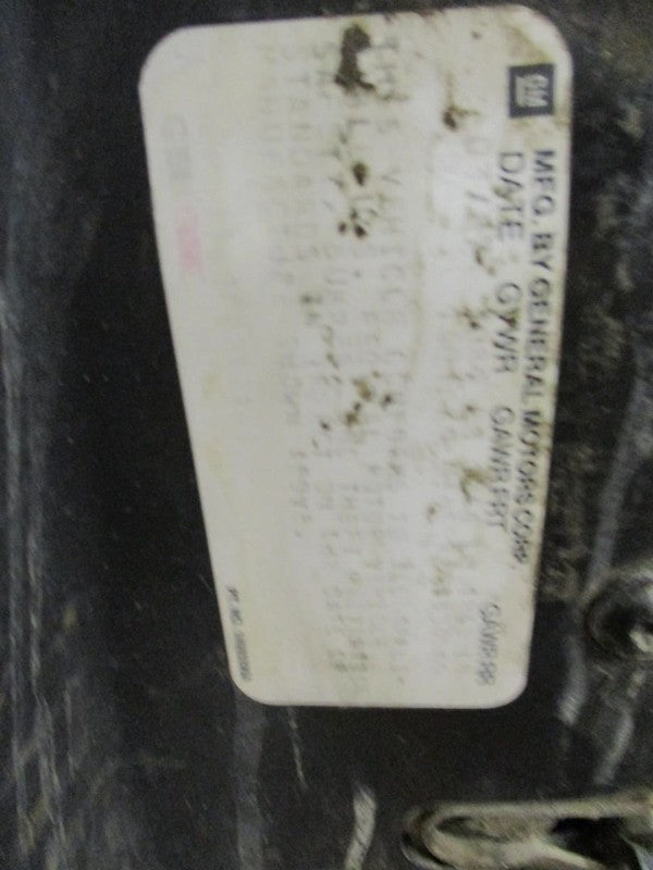 FIERO     1987 Seat Belt Front 1679847