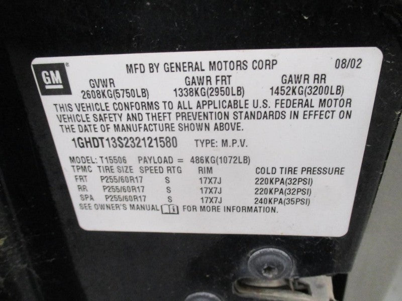 Power Brake Booster Fits 03-06 SSR 1923424