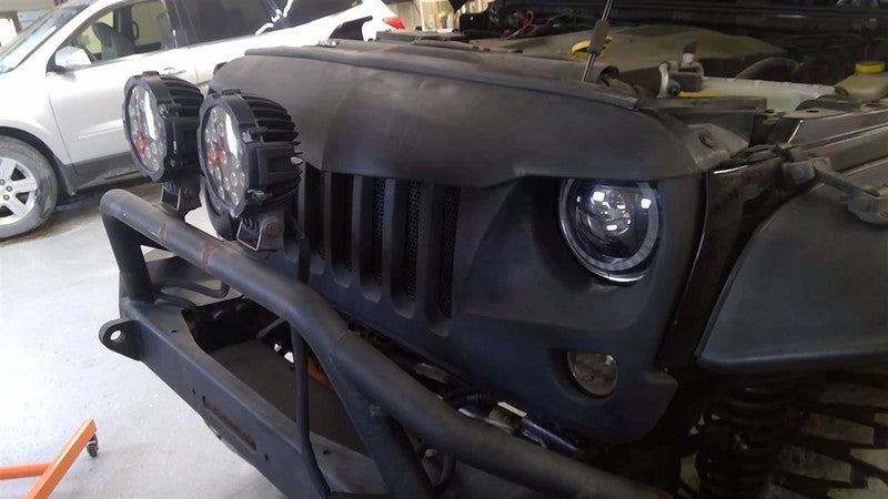 Grille VIN W 6th Digit Jk Body Fits 07-18 WRANGLER 1649029