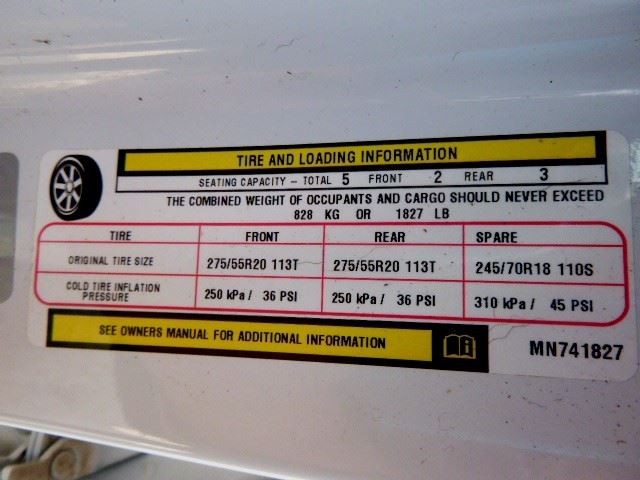 Dodge RAM 1500 2021 Headrest Used 9836