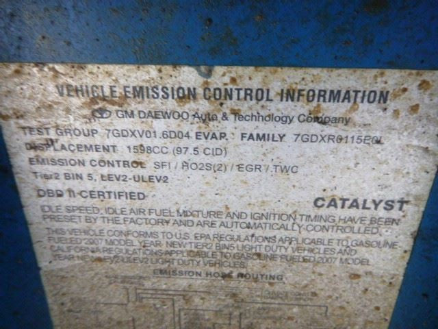 Door Handle Exterior Door Front Ntbk Body Colored Fits 07-11 AVEO 1166