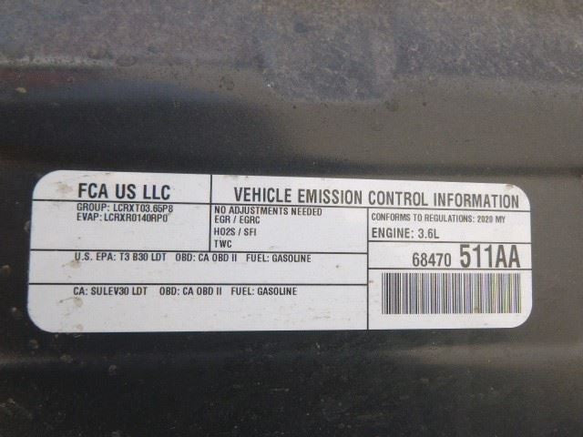 Driver Left Tail Light Quarter Panel Mounted Fits 20-24 VOYAGER 150413