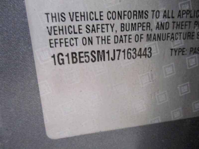 AC Compressor Fits 16-18 CRUZE 2003863