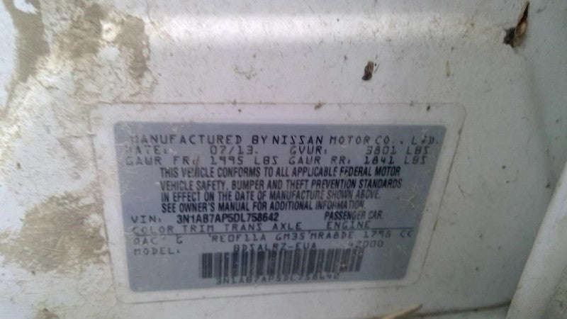 Audio Equipment Radio Receiver Am-fm-stereo-cd Fits 13-14 SENTRA 20303
