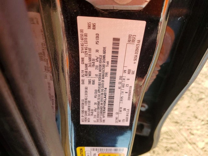 Ford Ranger 2019 Headrest Used 0739