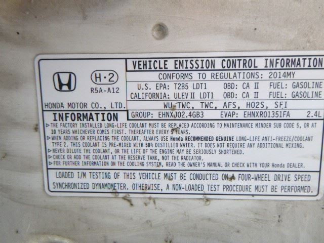 Transfer Case Automatic Transmission Fits 12-14 CR-V 1901510