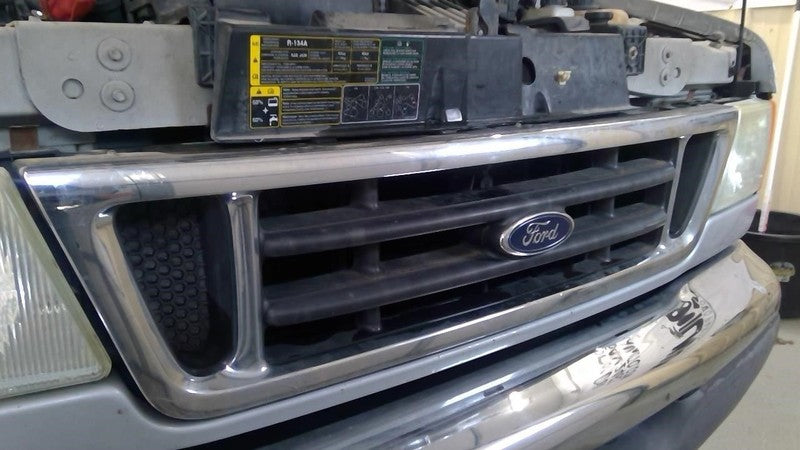 Grille Chrome Grille With Painted Inserts Fits 03-07 FORD E150 VAN 185