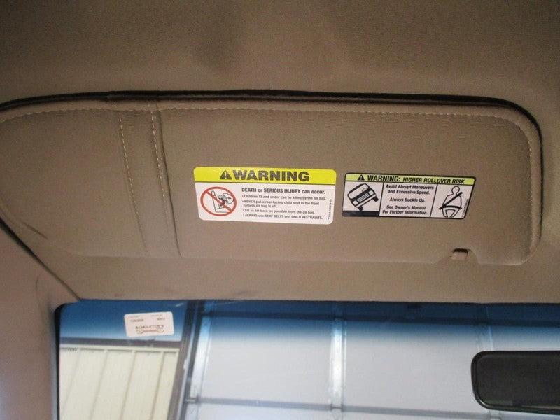 Driver Sun Visor s Cloth With Mirror Fits 00-02 RANGER 1942010