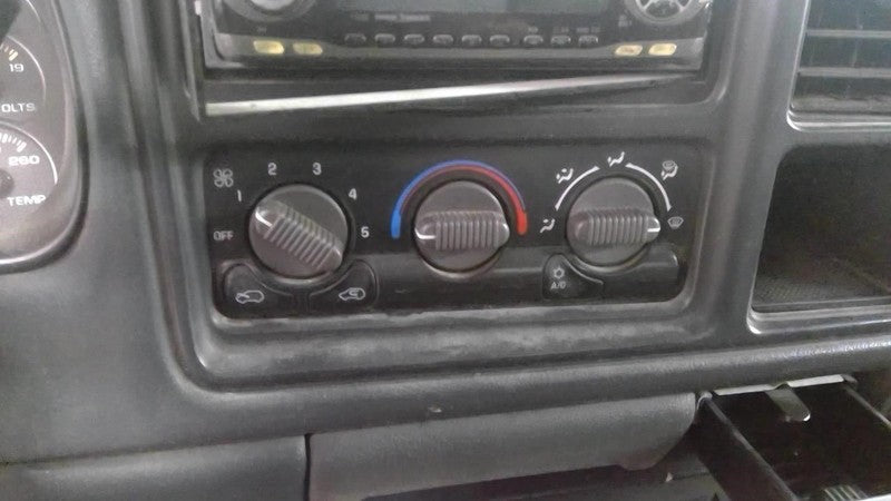 Temperature Control With AC Manual Control Fits 99-02 SIERRA 1500 PICK