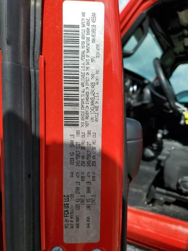 Jeep Wrangler 2020 Headrest Used 6404