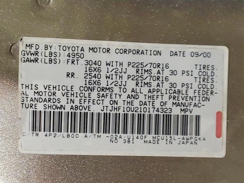 Anti-Lock Brake Part Actuator And Pump Assembly Fits 00-02 LEXUS RX300