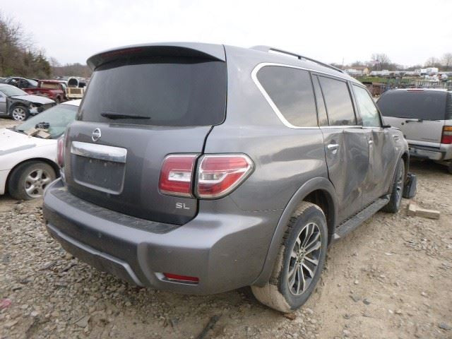 Console Front Floor Sl With 2nd Row Buckets Fits 18-20 ARMADA 1168863