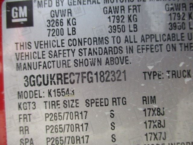 Carrier Front 3.42 Ratio Opt GU6 Fits 15-20 SUBURBAN 1500 1601801