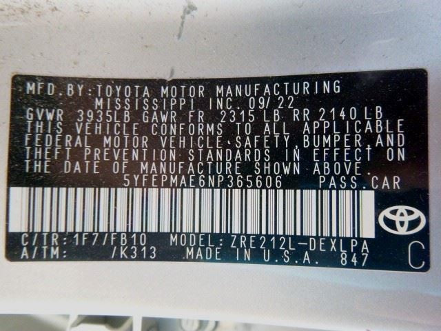 Steering Gear/Rack Power Rack And Pinion 16" Wheels Fits 19-25 COROLLA
