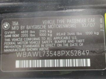 Steering Gear/Rack Power Rack And Pinion Convertible Fits 07-13 BMW 32
