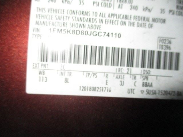 Transmission 3.5L Without Turbo AWD ID DA5P-7000-EB Fits 14-19 EXPLORE