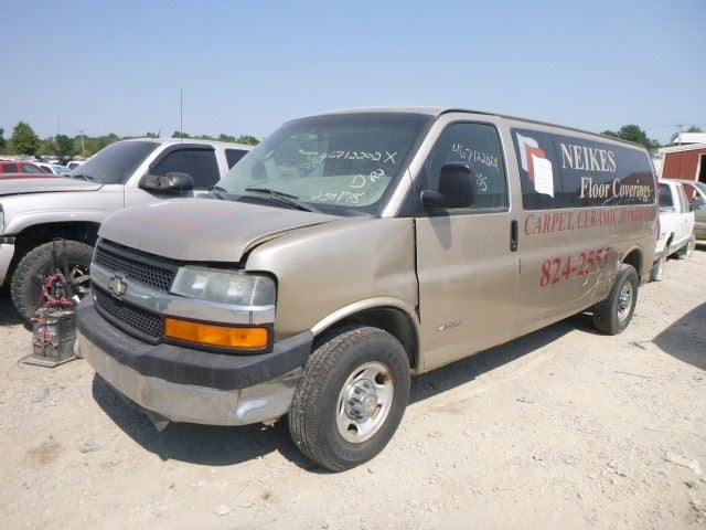 Rear Axle Excluding Cutaway Fits 03-09 EXPRESS 3500 VAN 1925745