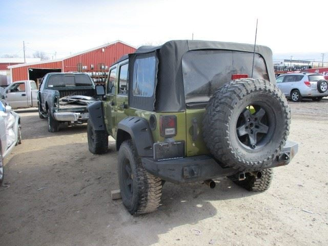 Passenger Right Side View Mirror Manual Fits 07-10 WRANGLER 1471834