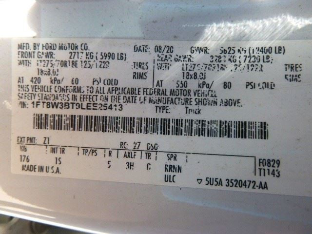 Speedometer Cluster MPH ID JC3T-10849-EB Fits 18-20 FORD F250SD PICKUP