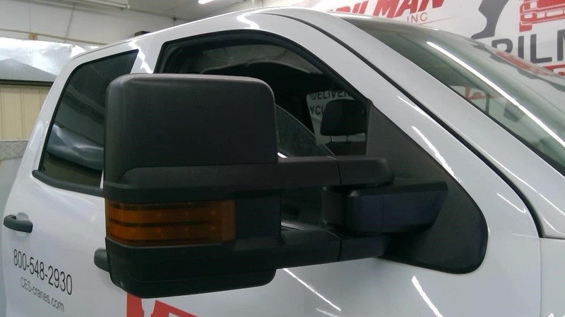 Passenger Side View Mirror Classic Style Fits 15-19 SIERRA 1500 PICKUP