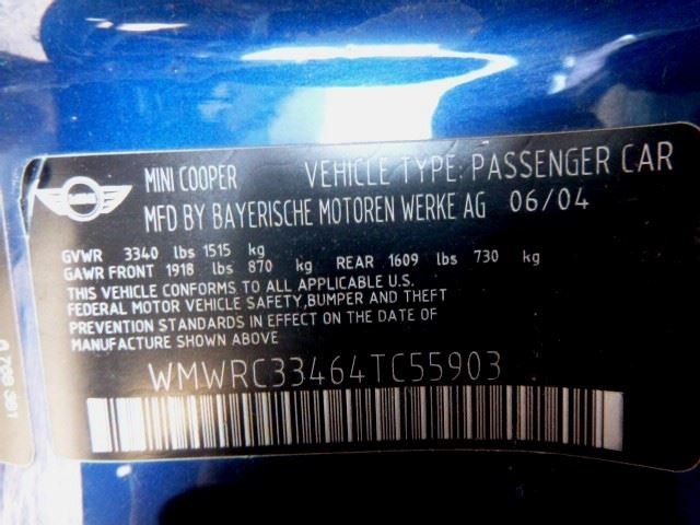 Passenger Side View Mirror Power Convertible Fits 02-08 MINI COOPER 15