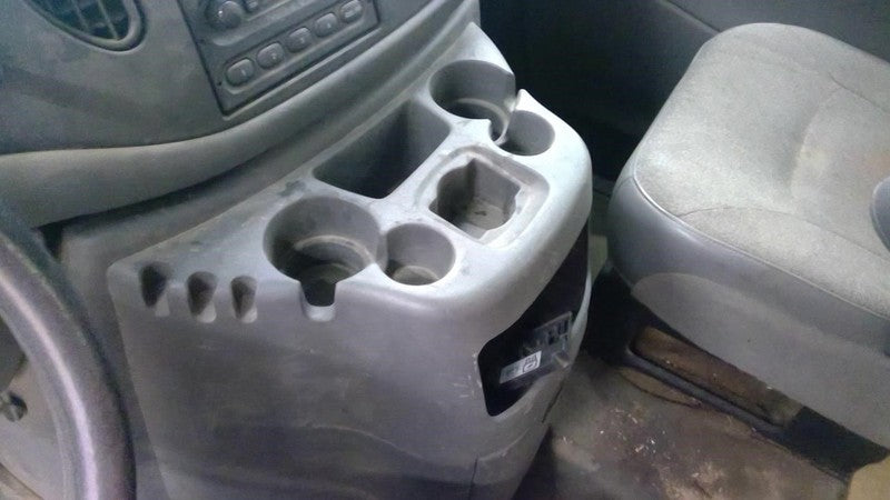 Console Front Floor Fits 03-19 21 FORD E350 VAN 1906607