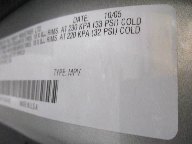 TRIBECA   2006 Seat Rear 2016381