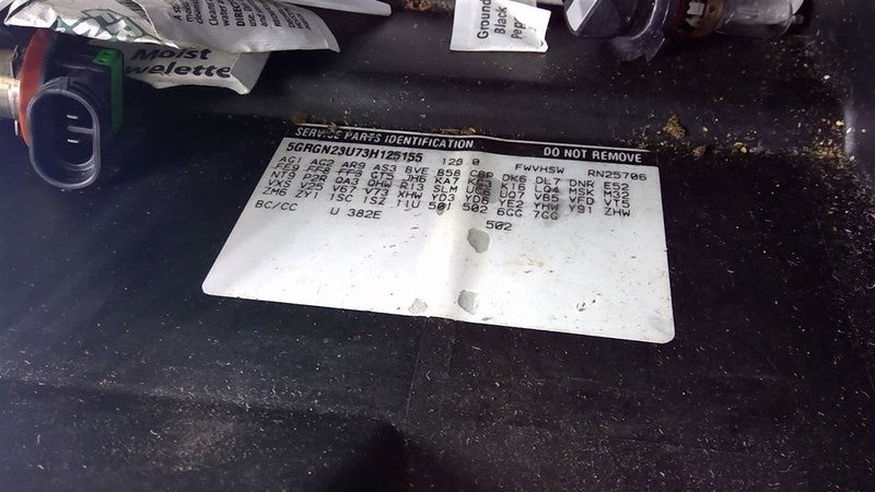 Rear Axle Fits 03-05 HUMMER H2 1627537