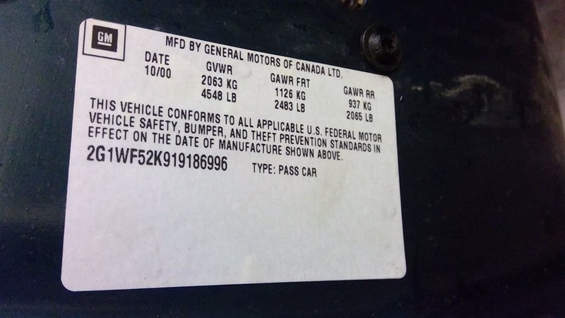 Power Steering Pump Fits 98-05 MONTE CARLO 1706247