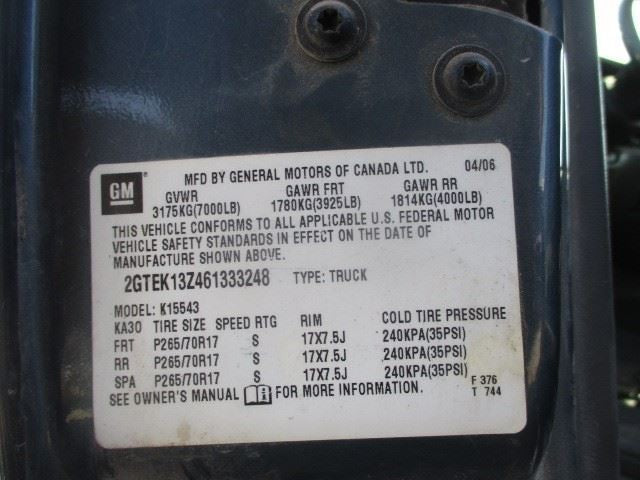 Passenger Right Headlight Fits 99-06 SIERRA 1500 PICKUP 1606657