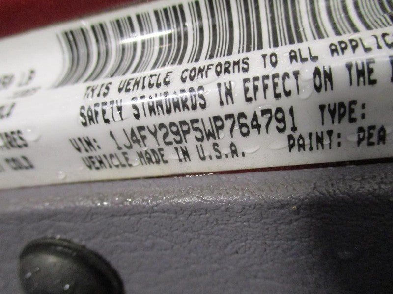 WRANGLER  1998 Battery Tray 1886596