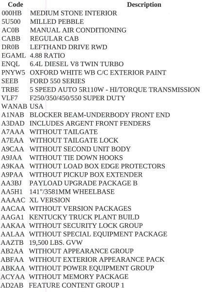 F550SD    2008 Intercooler 998442