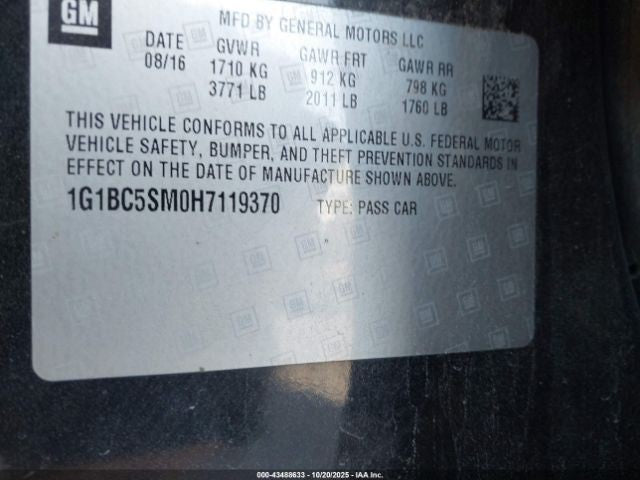 Engine 1.4L Turbo VIN M 8th Digit Opt LE2 Fits 16-19 21-22 ENCORE 1854