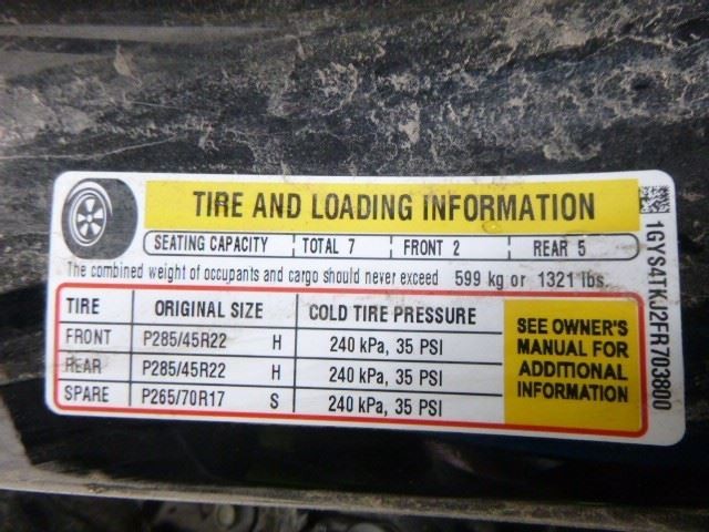 ESCALAESV 2015 Seat Rear 1510115