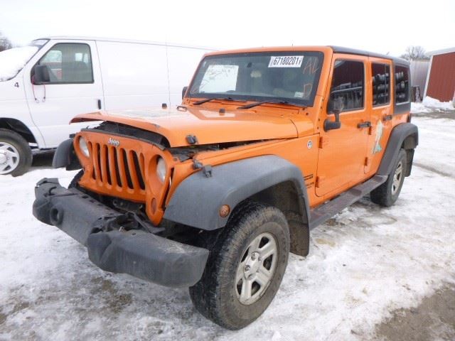Transfer Case VIN W 6th Digit Jk Body 3.6L Fits 12-18 WRANGLER 1901549