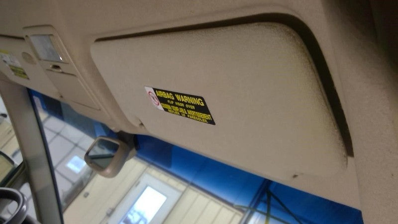 Passenger Sun Visor Illuminated Fits 01-02 LEXUS RX300 1896084