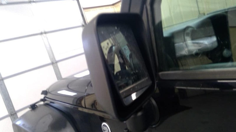 Driver Left Side View Mirror Power Black Fits 14 WRANGLER 1866128