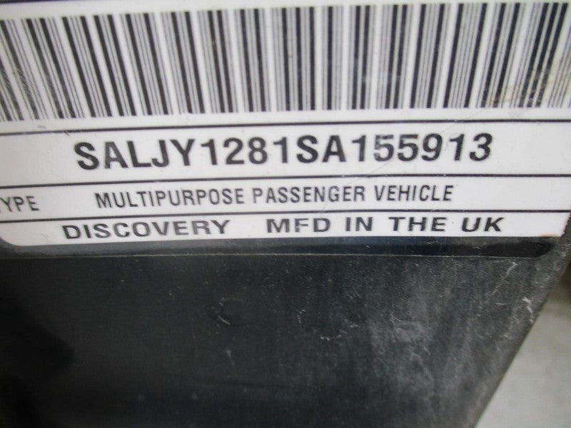 DISCOVERY 1995 Sun Visor 1923117