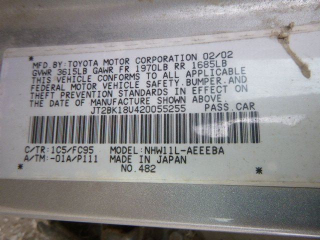 Battery Hybrid Battery Fits 01-03 PRIUS 1150584