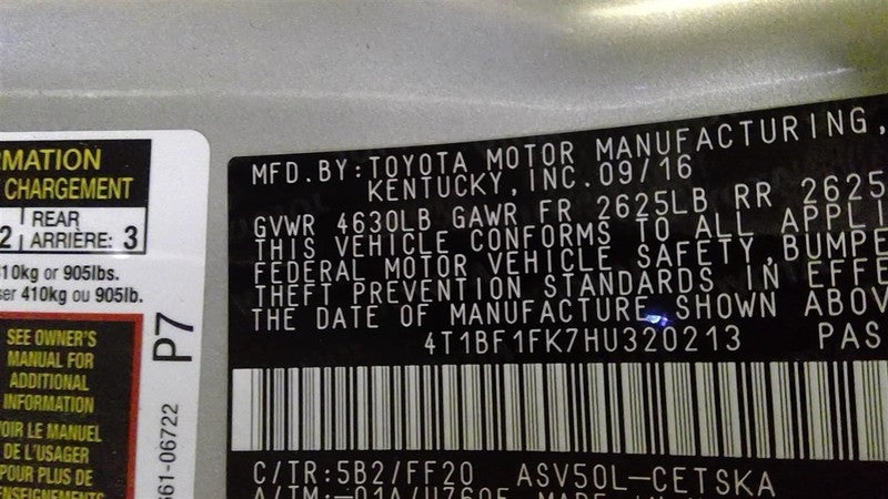 Alternator VIN F 5th Digit 100 Amp AWD Fits 13-18 RAV4 1707807