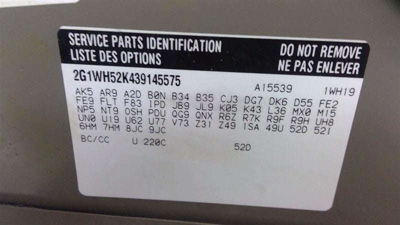 AC Compressor 6-231 Fits 96-04 REGAL 1679172