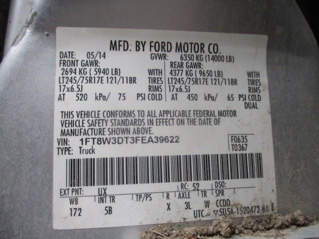 Front Axle Pickup DRW 3.73 Ratio Fits 13-16 FORD F350SD PICKUP 1612959