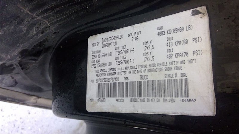 RAM2500   2003 Dash Bezel 1654628
