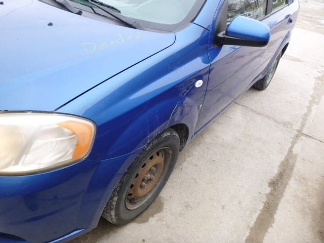 Door Handle Exterior Door Front Ntbk Body Colored Fits 07-11 AVEO 1166