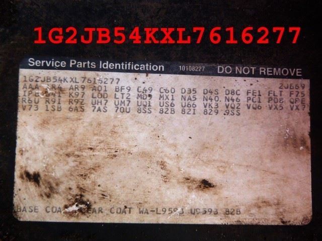 Power Steering Pump Fits 89-90 SUNBIRD 1680253