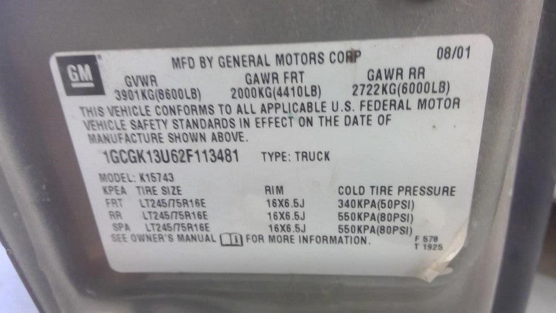 Automatic Transmission Classic Style 6.0L Fits 99-07 SIERRA 2500 PICKU